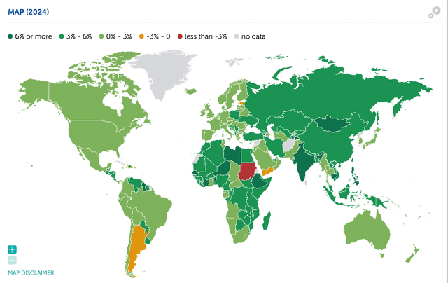 GDP Growth Rates Fiscal 2024